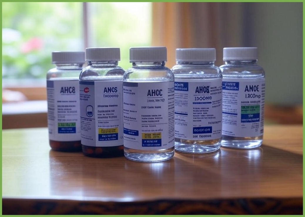 ahcc 갈조류 후코이단 추출물 알파글루칸 미국산 1500MG 아가리쿠스 균사체 미역귀 고함량 무관세, 6개, 60정