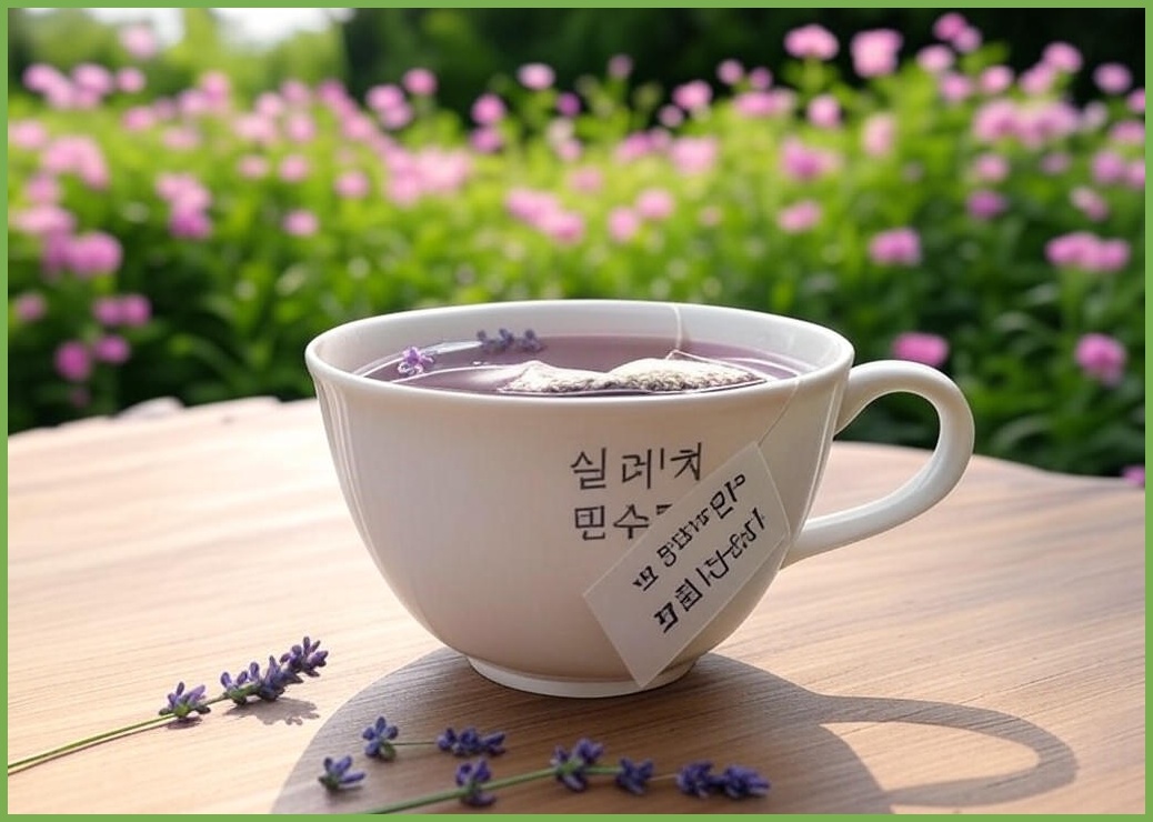순수한집 라벤더차 티백 - 이미지 1