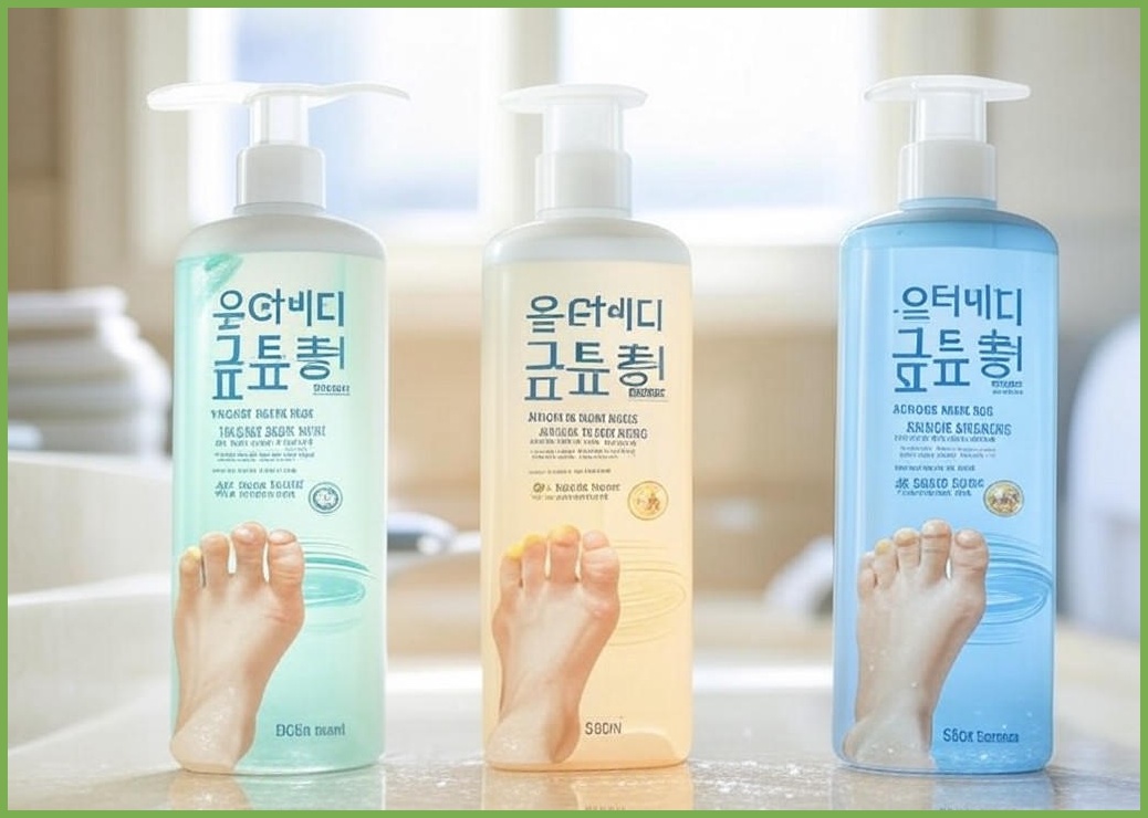 온더바디 코튼풋 발을 씻자 풋샴푸 레몬민트향, 3개, 385ml - 이미지 1