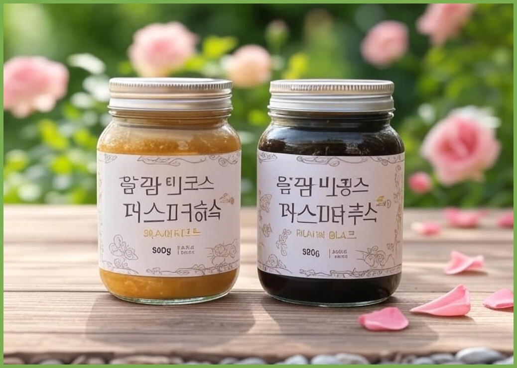 올레비엔 로즈가든 바스 앤 마사지솔트, 500g, 2개