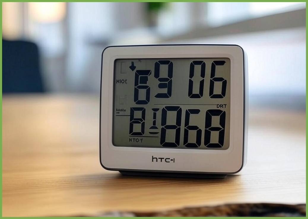 코리아원 디지털 온습도계 탁상형 HTC-1 - 이미지 1